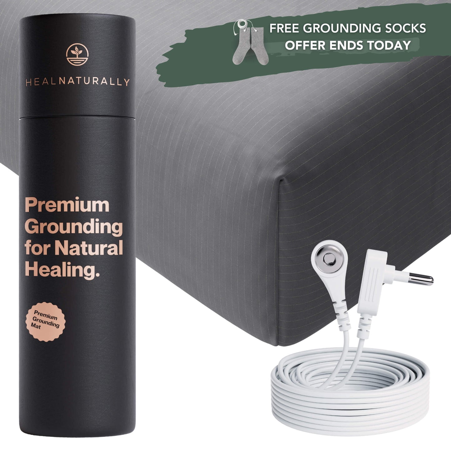 Heal Naturally Fitted Grounding Bedsheet
